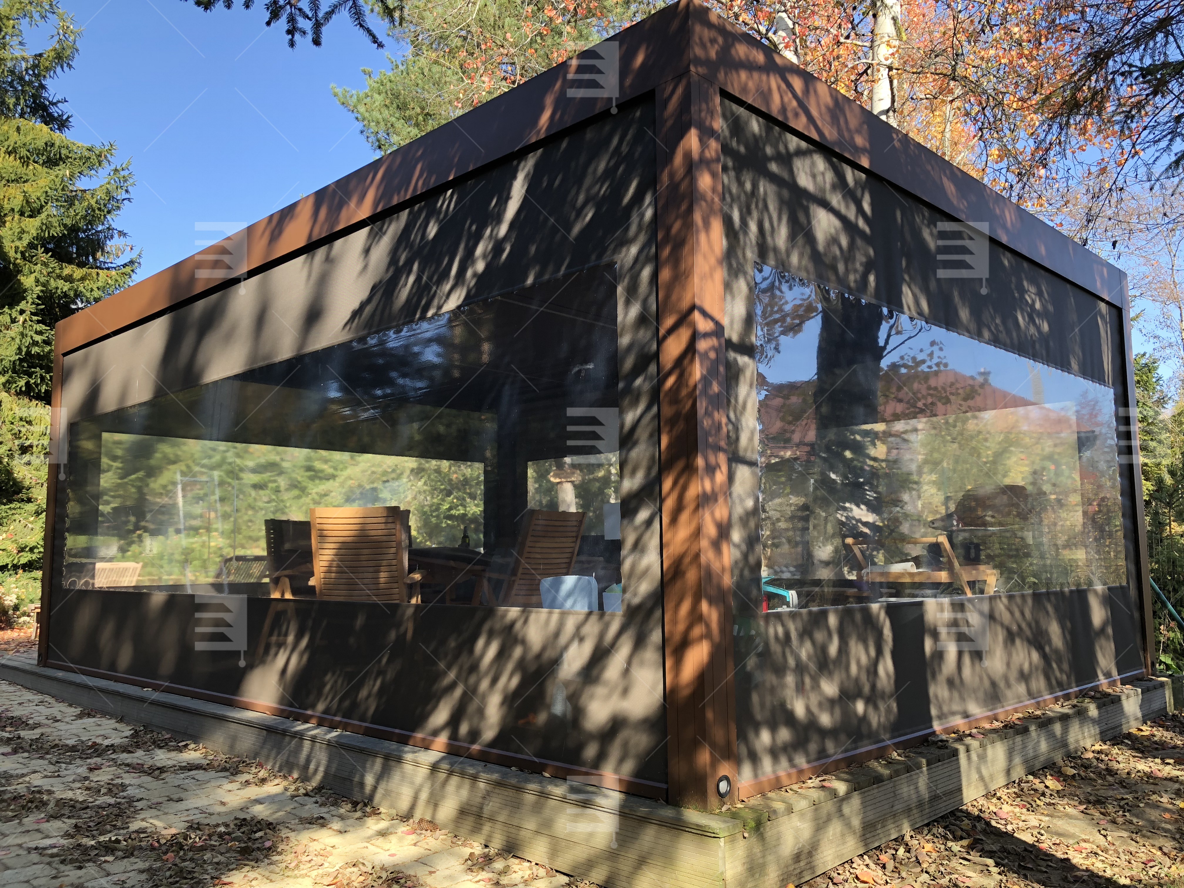 Robuste Pergola kann dem Schnee in Poprad trotzen Galerie