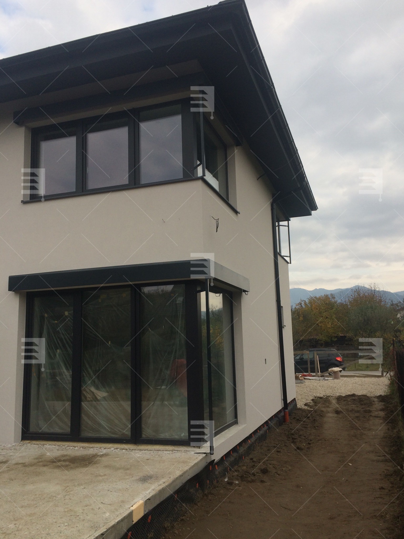 Außenvorhänge für ein Einfamilienhaus in Trstena Galerie