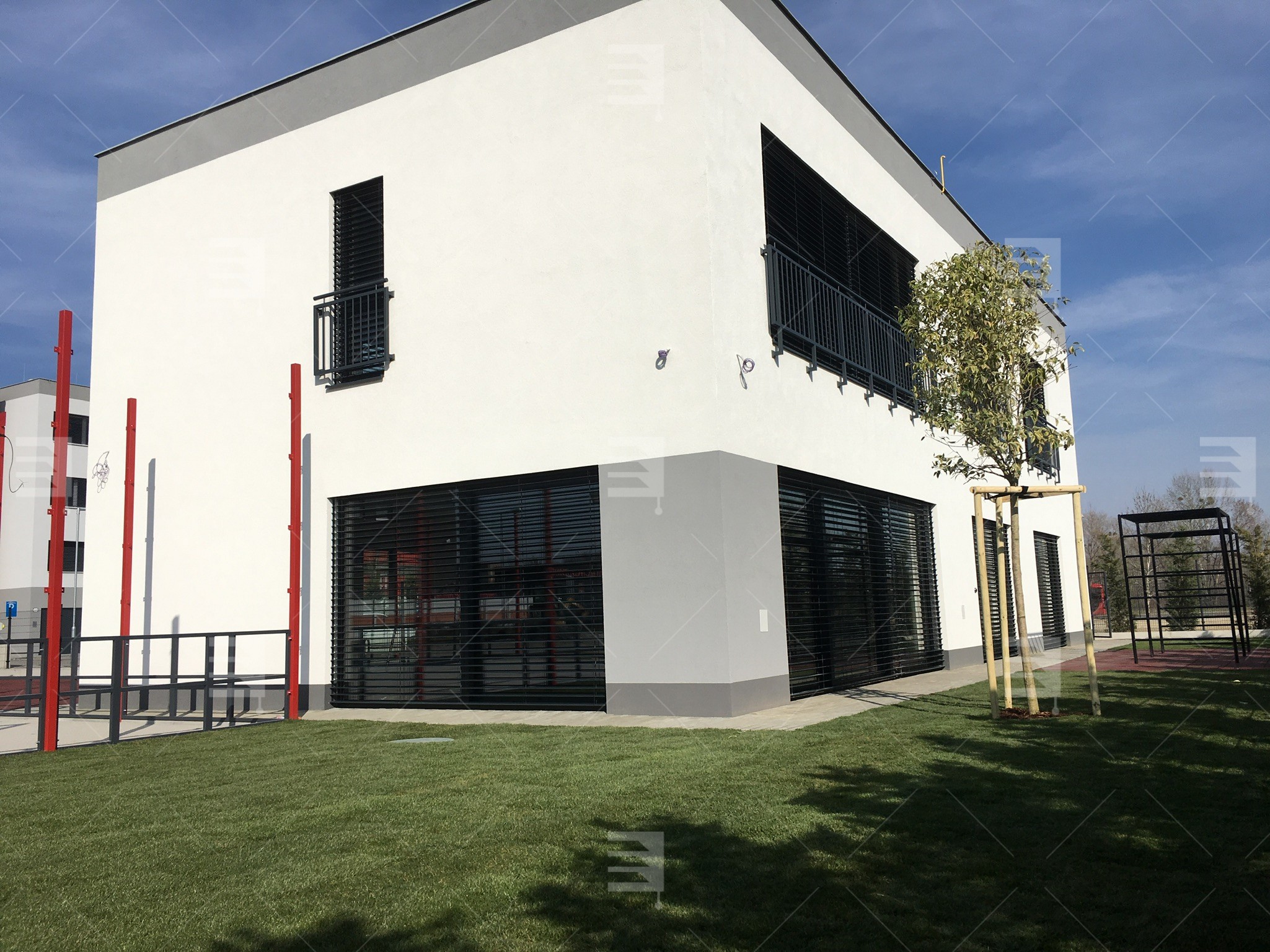 Außenvorhänge am Standort des Kunden in Martin Galerie