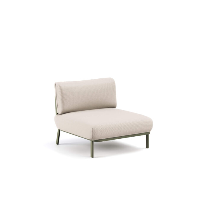 Cabla-Sessel ohne Armlehnen