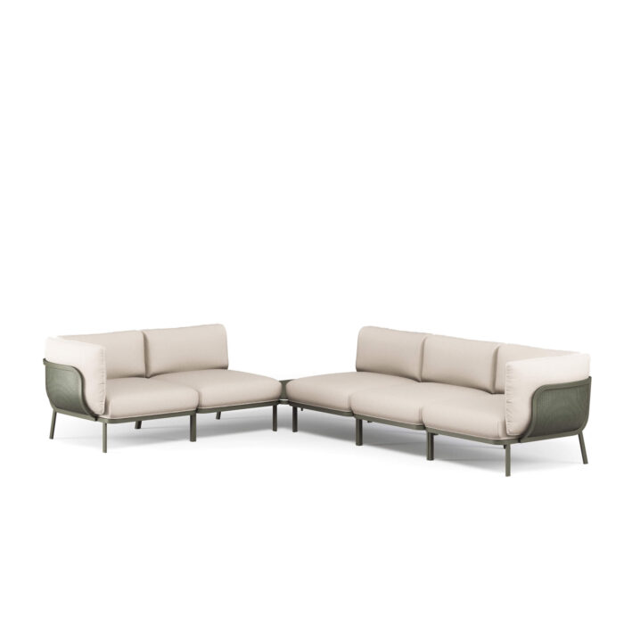 5-Sitzer-Ecksofa Cabla