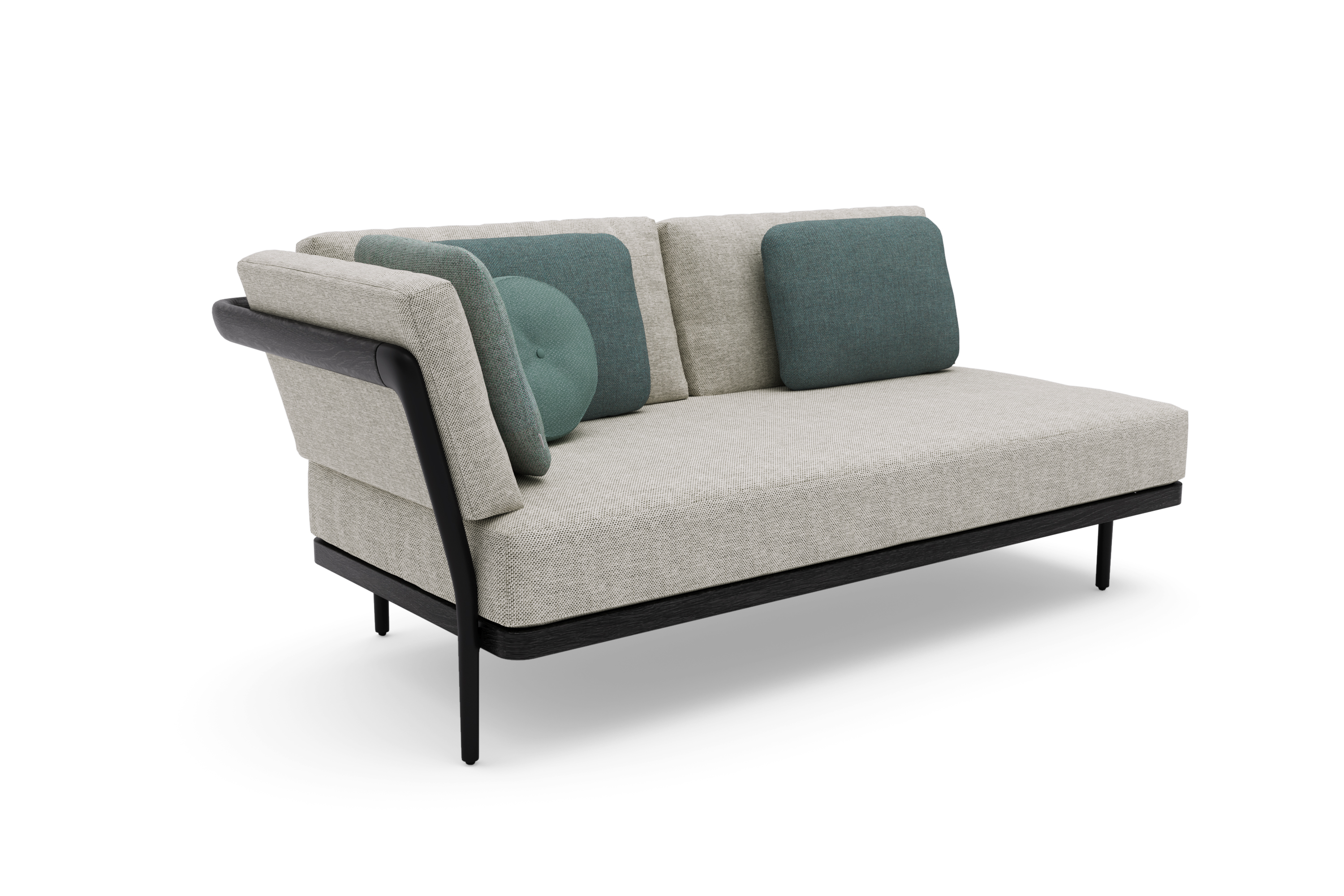 Ecksofa, Sofa für 2 Personen, rechts, FLOWS