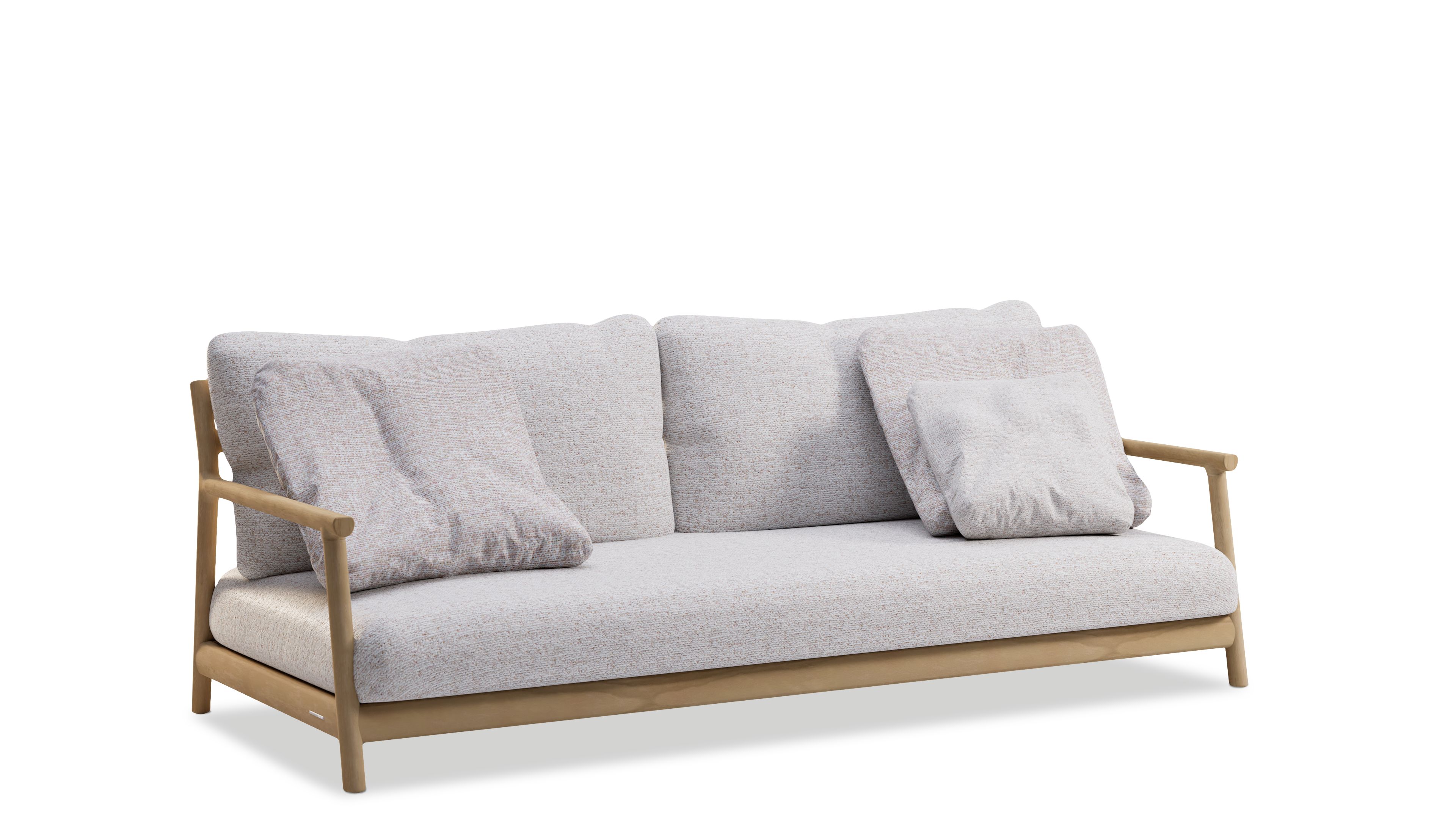MUYU Sofa mit 2,5 Sitzplätzen
