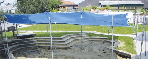 Sonnensegel für Sandkasten - Soliday Sandy
